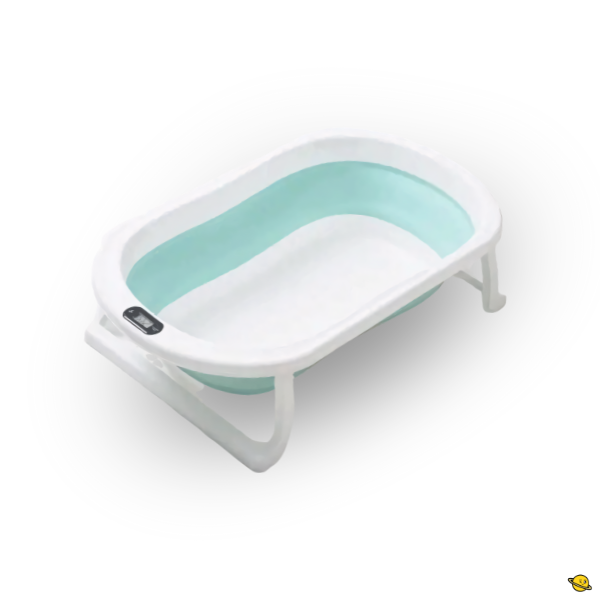 Banheira Dobrável com Termômetro Brincarzi