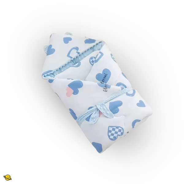 Manta e Cobertor Sunshine (2 em 1) com Capuz de Inverno Brincarzi