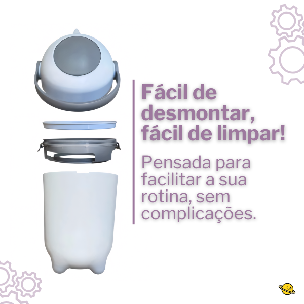 Lixeira Antiodor para Fraldas Brincarzi