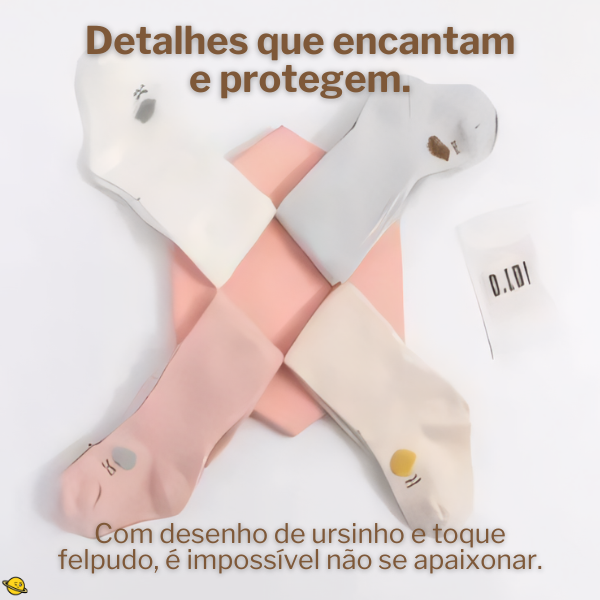 Meião Alto Cute Brincarzi