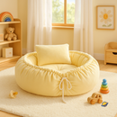 Ninho Aconchego Regulável de Algodão + Almofada Brincarzi