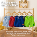Kit 5 Bermudas Super Heróis Brincarzi