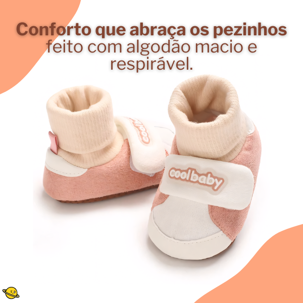 Sapato Fashion com Meia Alta Brincarzi