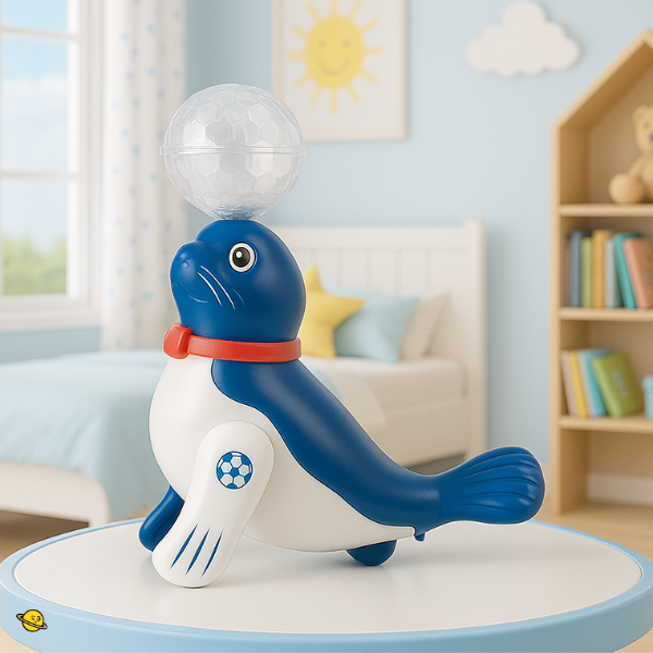 Brinquedo Leão Marinho Equilibrista Brincarzi