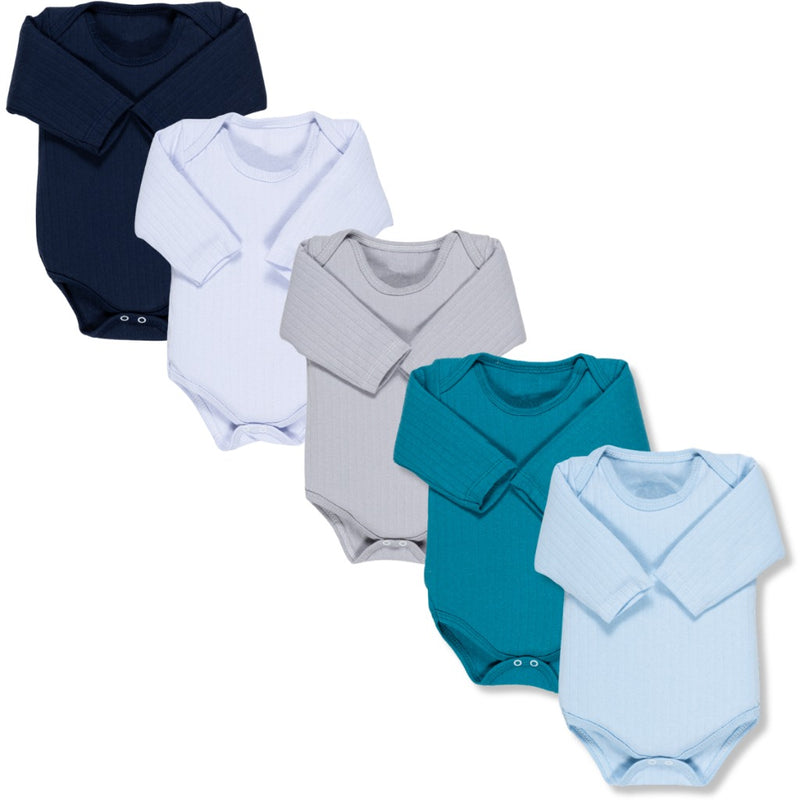 Kit 5 Peças Body Grossinho Premium 100% Algodão Brincarzi