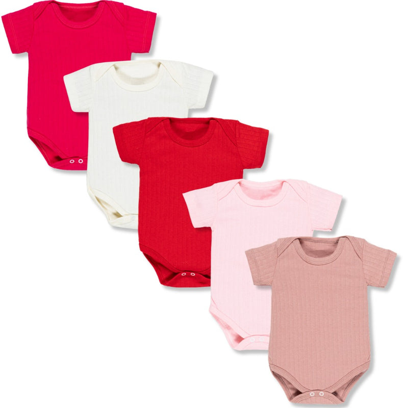 Kit 5 Peças Body Grossinho Premium 100% Algodão Brincarzi