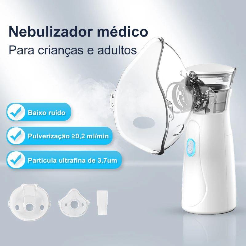 Inalador Nebulizador - Portátil e Ultra-silencioso