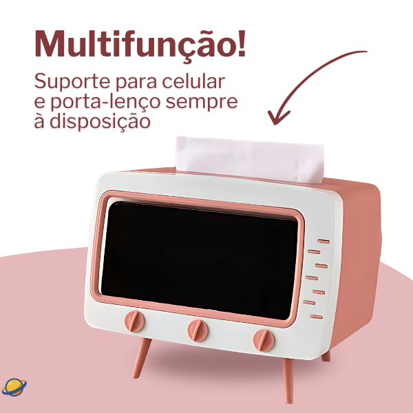 Suporte para Celular Kids Televisão Antiga