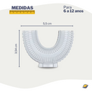 Moldeira Refil Escova 180° em Forma de U Smart Brincarzi