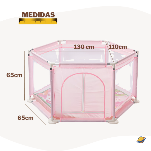 Cercadinho Infantil SafeJoy Brincarzi