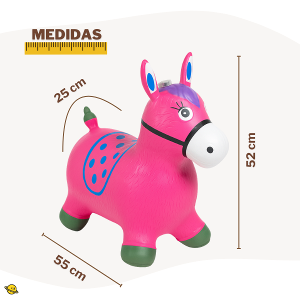 Cavalinho Pula Pula Musical Brincarzi