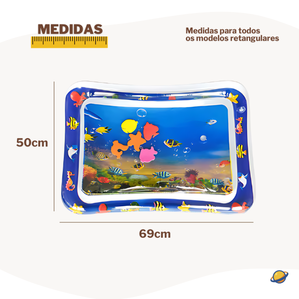 Tapete Inflável Interativo Brincarzi