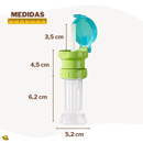 Adaptador de Garrafa com Canudo Antiderramamento Brincarzi