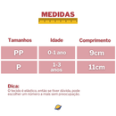 Kit 3 Pares Meia Princess Girls Brincarzi