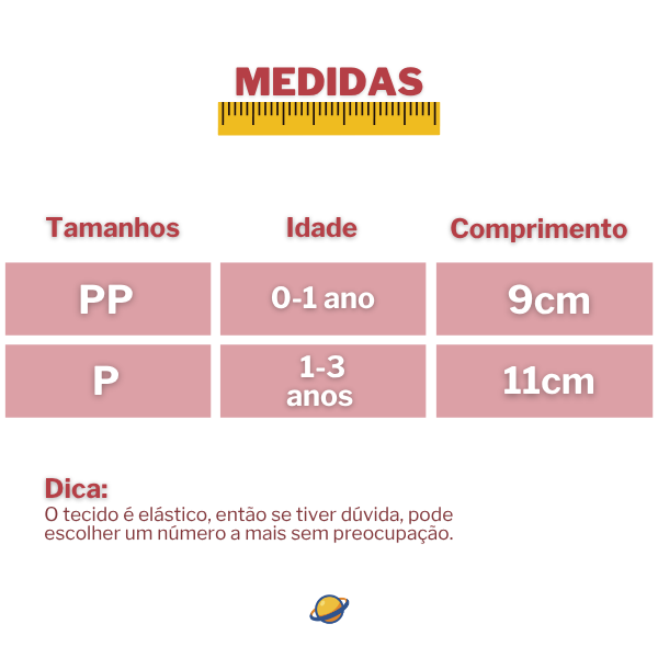 Kit 3 Pares Meia Princess Girls Brincarzi