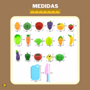 Kit Peças Cesta de Frutas Montessori Brincarzi