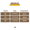 Sandália Rasteirinha Baby Comfort Antiderrapante