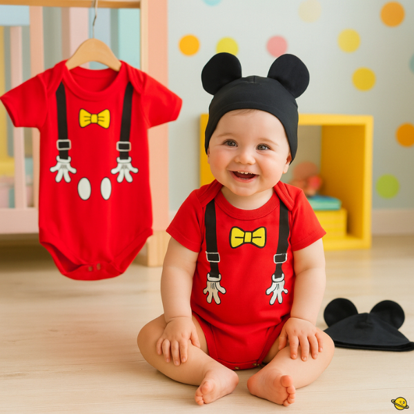 Body Fantasia Temáticos Personagens Brincarzi – Kit 2 Peças