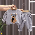 Traje Conjunto de Inverno Algodão Bear (Suéter e Calça) Brincarzi