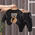 Traje Conjunto de Inverno Algodão Bear (Suéter e Calça) Brincarzi