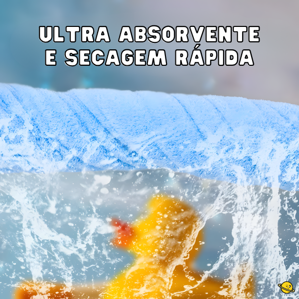 Toalha Infantil Bichinhos Super Absorção