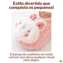 Sapato Rabbit Pelúcia de Inverno Brincarzi