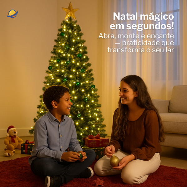 Arvore de Natal Dobrável Brincarzi