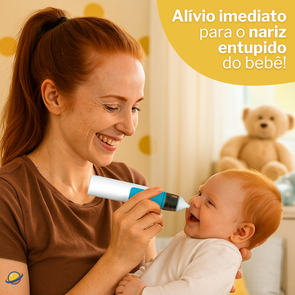 Aspirador Nasal Elétrico Brincarzi