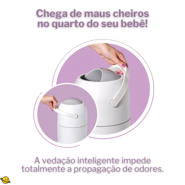 Lixeira Antiodor para Fraldas Brincarzi