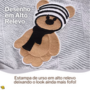 Traje Conjunto de Inverno Algodão Bear (Suéter e Calça) Brincarzi