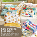 Travesseiro Anti Rolamento Respirável Algodão Goodsleep