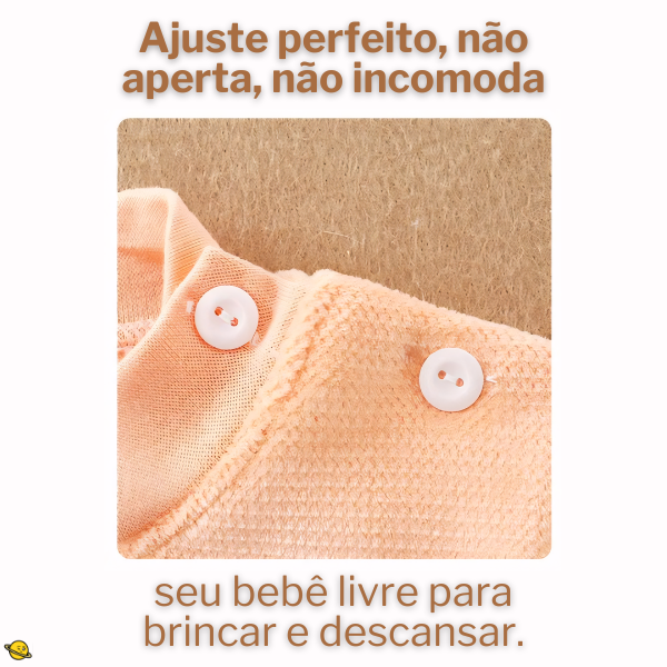 Pijama de Veludo parte Interna - Inverno Luxury Brincarzi