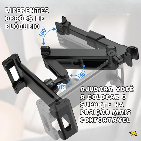 Suporte de Celular e Tablet para Banco Carro