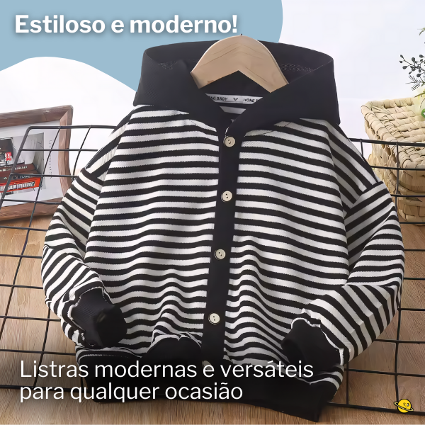 Casaco Infantil Cardigan Primavera Brincarzi