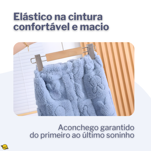 Pijama Infantil SoftyDreams – Conjunto Blusa e Calça Brincarzi