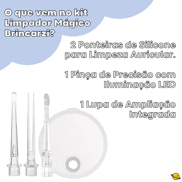 Limpador Mágico de Ouvidos Brincarzi