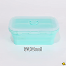 Conjunto 4 Potes Marmitas de Silicone Dobrável