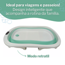 Banheira Dobrável com Termômetro Brincarzi