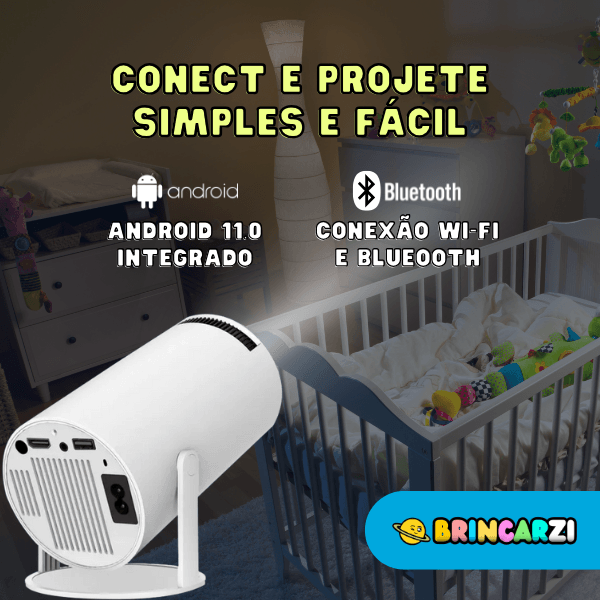 Projetor 4k Portátil