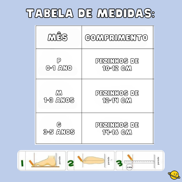 Kit 6 Pares de Meias Antiderrapante Kids