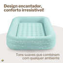 Colchão Inflável Infantil Happy Night + Bomba Brincarzi