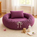 Ninho Aconchego Regulável de Algodão + Almofada Brincarzi