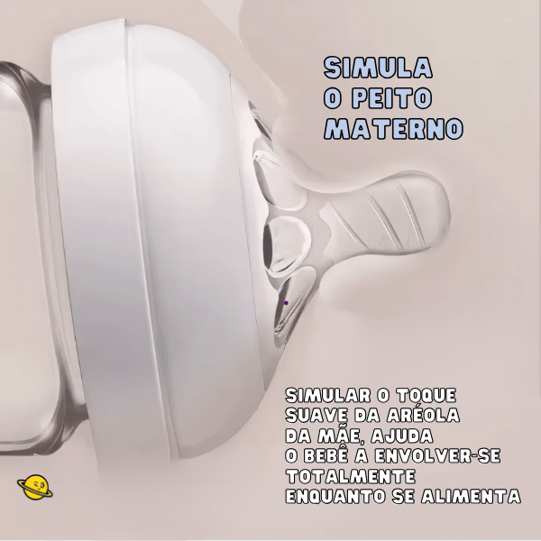 Mamadeira AVENT de Vidro Resistente (Anti-cólica)