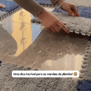 Kit 15 Tapetes Piso Felpudos Tatame