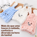 Touca Gorro Multiuso para Inverno e Pós Banho (Super Absorvente) Brincarzi