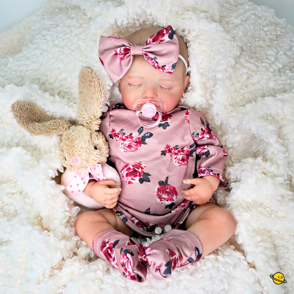 Boneca Larinha Bebê Reborn Recém Nascido Brincarzi