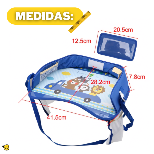 Bandeja de Atividades para Viagem de Carro Brincarzi