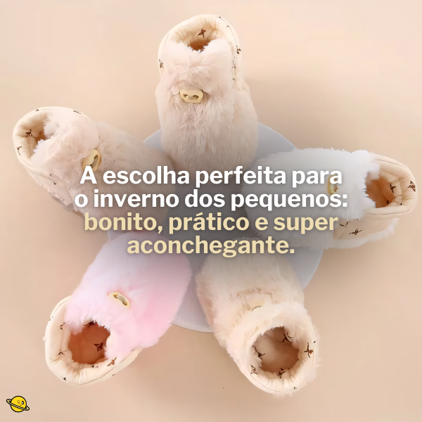 Sapato Pelúcia Cloud Inverno Brincarzi