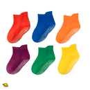 Kit 6 Pares de Meias Antiderrapante Kids