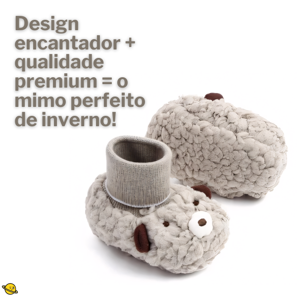 Pantufa Bear Inverno Brincarzi